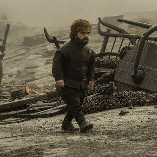 Peter Dinklage (Tyrion Lannister) na série 