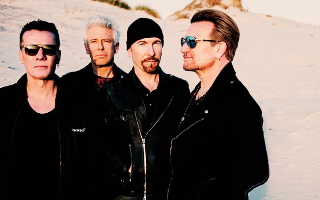 Bono é vocalista do U2 desde 1976